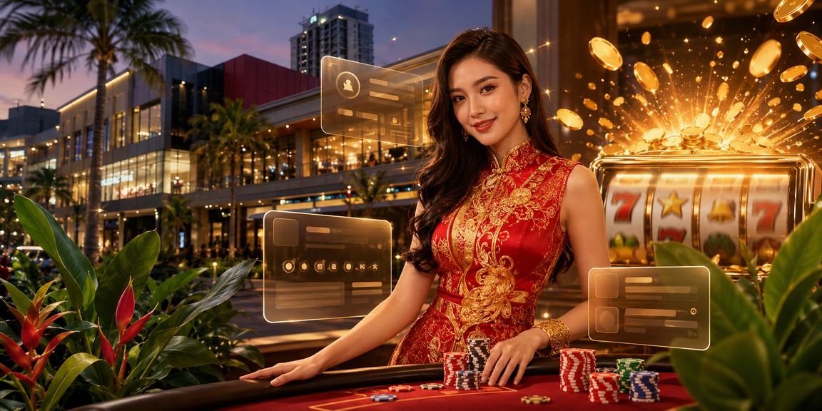 Paparan permainan dan hiburan dalam talian gaya tempatan Johor Bahru di ihrv2